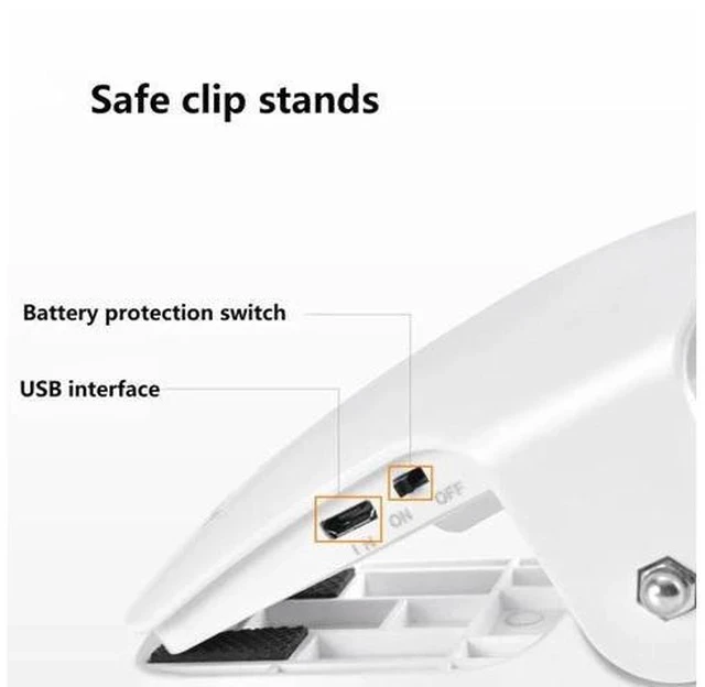 Alt view image 3 of 7 - On Reading Light 28 LED Rechargeable Book Light with 3 Color x 3 Brightness Eye Protection Kids Desk Lamp Touch Control Lig