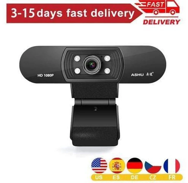 Alt view image 7 of 7 - Camera USB Web Camera Webcams Built-In Sound-absorbing Microphone 1920 *1080 Resolution 720P