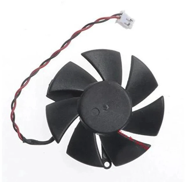 Alt view image 4 of 5 - 47mm DC 12v Computer radiator VGA Cooler Fan For nVIDIA Geforce GT220 GTS210 Graphics Video Card cooling