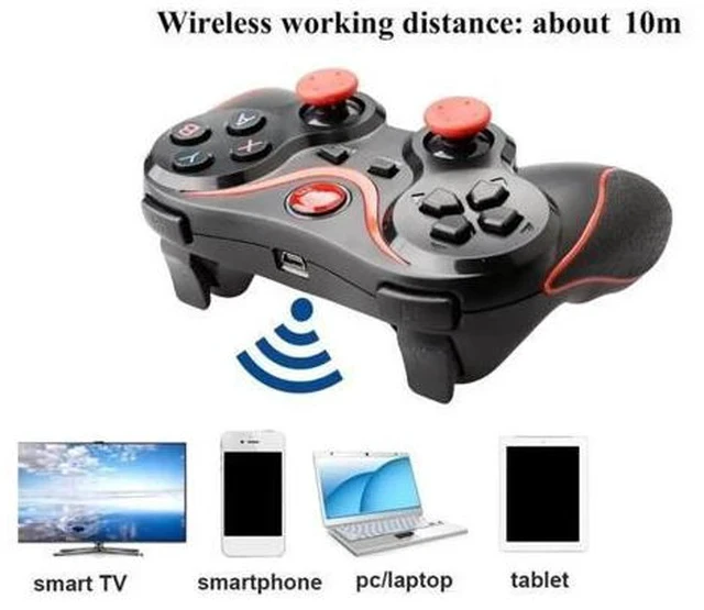 Alt view image 4 of 4 - BT Gamepad Game Controller For Android Phone TV Box Tablet PC Support mobile TV box tablet handle