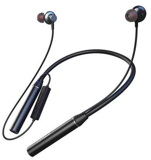 Alt view image 3 of 5 - GYM530 Wireless Neckband bluetooth Earphone 80 Hours Playback Stereo Bass Sport Headphones Earphones TF Card Magnetic Headset with Mic