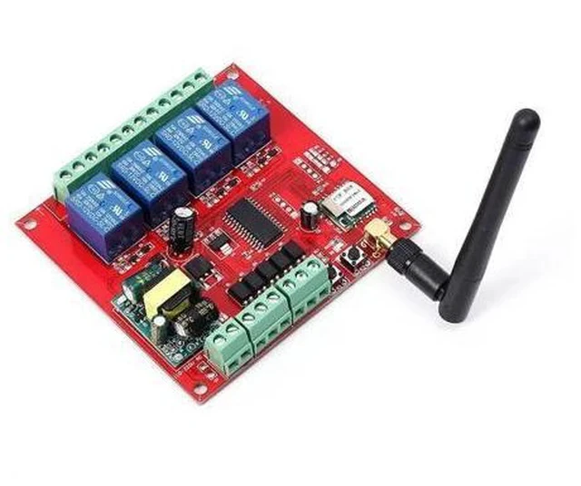 Alt view image 2 of 5 - AC 110V-230V Wifi Relay Switch Multi Channel Mobile Phone Remote Control Network Relay Module With Antenna Wireless Smart Home
