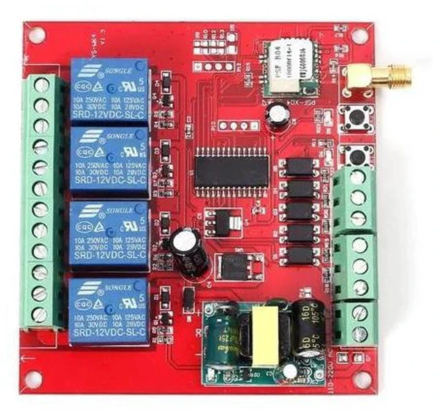 Alt view image 5 of 5 - AC 110V-230V Wifi Relay Switch Multi Channel Mobile Phone Remote Control Network Relay Module With Antenna Wireless Smart Home