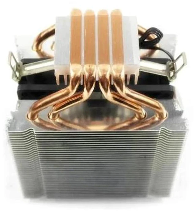 Main image of 4 Heatpipe CPU Cooler Heatsink Cooling Quiet fans Radiator for Intel LAG 775 1155 1366 4 Heatpipe Dual Tower 4pin Cooler