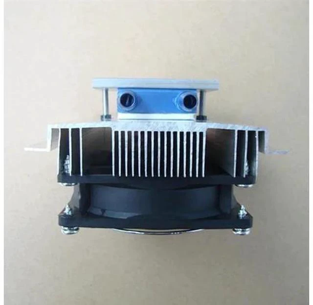 Alt view image 4 of 7 - Thermoelectric Cooler Cooling System Semiconductor Refrigeration System Kit Heatsink Peltier Cooler for 10L Water