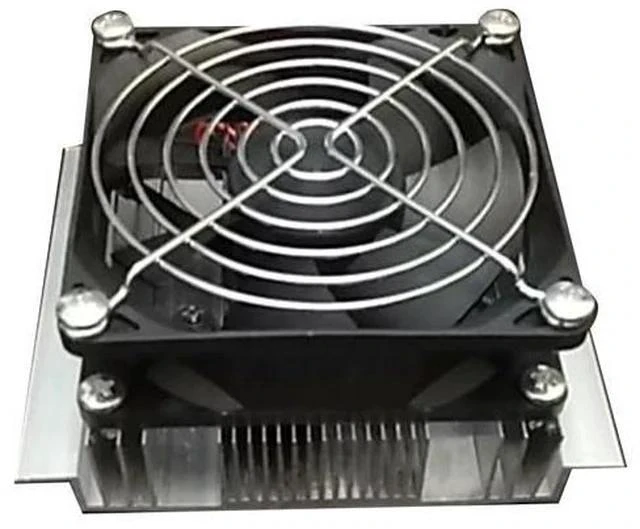 Alt view image 7 of 7 - Thermoelectric Cooler Cooling System Semiconductor Refrigeration System Kit Heatsink Peltier Cooler for 10L Water