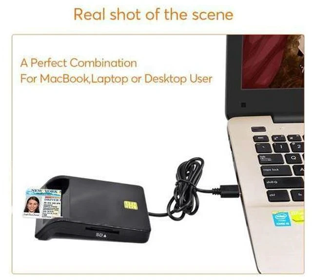 Alt view image 4 of 5 - X02 USB SIM Smart Card Reader For Bank Card IC/ID EMV SD TF MMC Cardreaders USB-CCID ISO 7816 for Windows 7 8 10 Linux OS