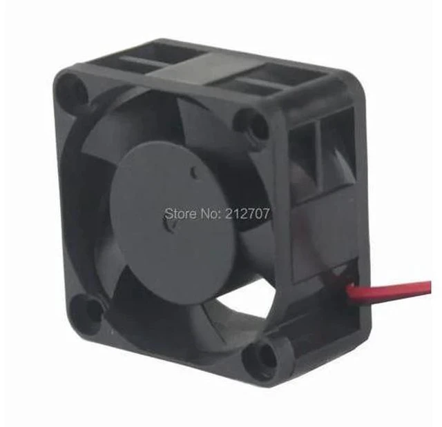 Alt view image 4 of 5 - 2Pcs DC 24V 2 Pin Ball Bearing 40mm Mini Small PC CPU Cooling Fan Cooler 40x40x20mm 4020
