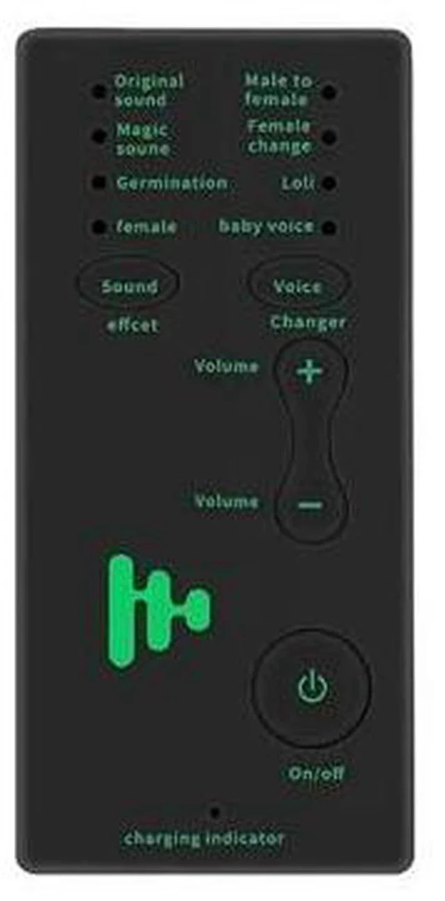 Main image of 2020 Hot Sale! Mini Portable Voice Changer Voice Modulator With Adjustable Voice Functions Phone Computer Sound Card Microphones
