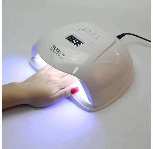 Alt view image 2 of 7 - 120W Professional Nail Lamp LED UV Light Timer Glue Dryer Manicure EU Plug for Nail Gel Polish led Nail Light Dryer UV Lamp