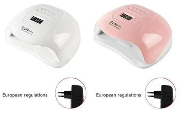 Alt view image 4 of 7 - 120W Professional Nail Lamp LED UV Light Timer Glue Dryer Manicure EU Plug for Nail Gel Polish led Nail Light Dryer UV Lamp