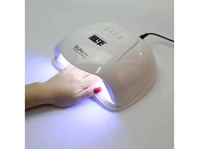Alt view image 7 of 7 - 120W Professional Nail Lamp LED UV Light Timer Glue Dryer Manicure EU Plug for Nail Gel Polish led Nail Light Dryer UV Lamp