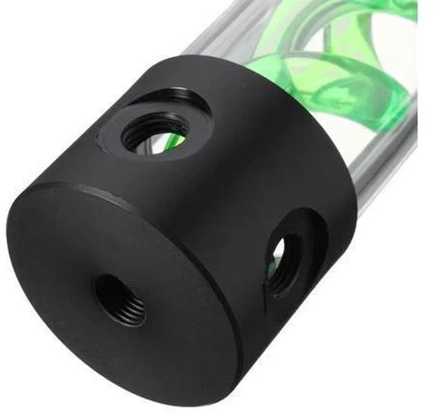 Alt view image 5 of 5 - Reservoir Water Tank G1/4 200mm For Computer PC Liquid Cooling T-Virus Helix Suspension Water Cooling