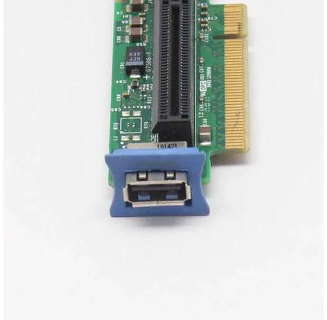 Alt view image 5 of 5 - 43V7067 FOR IBM X3550 X3650 M2 M3 SAS SATA Riser Card w/ USB Reader