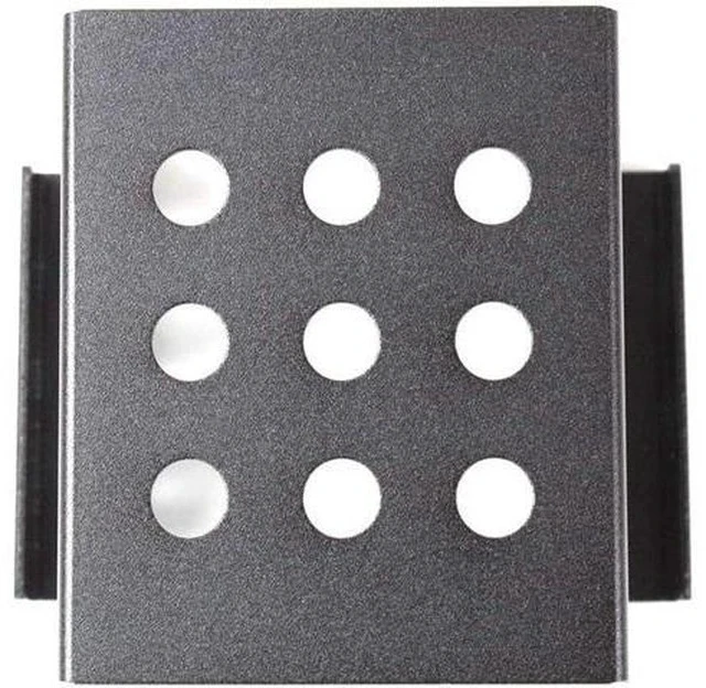 Alt view image 2 of 5 - 4 Bay 2.5 to 3.5" HDD Rack Converter SSD Adapter Mounting Bracket Hard Drive Disk Holder Rack