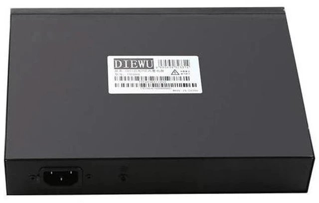Alt view image 3 of 6 - 8 Port SPOE Network Desktop Switch 5-60V Power Supply 8 Ports SPOE Network Switch 10/100Mbps With 6 Surveillance Cameras