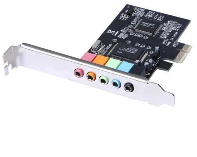 Alt view image 3 of 5 - Express X1 -E 5.1ch cmi8738 chipset audio digital sound card,Built in and external, suitable for the family field,