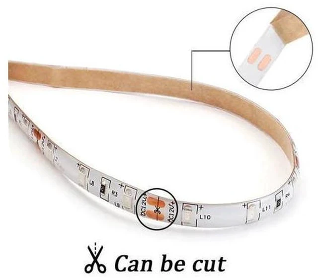 Alt view image 5 of 7 - 5M UV Light Strip Flexible LED Strip Light UV Purple Light Strip LED 3528smd Waterproof IP65/Not-waterproof DC12V With DC head