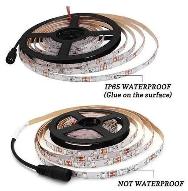Alt view image 7 of 7 - 5M UV Light Strip Flexible LED Strip Light UV Purple Light Strip LED 3528smd Waterproof IP65/Not-waterproof DC12V With DC head