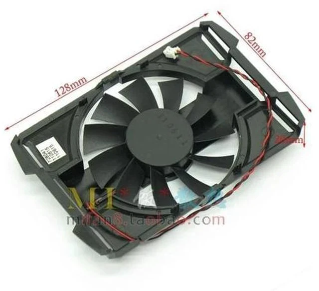 Alt view image 4 of 5 - radiator Cooler Fan With Frame For ASUS EAH5570 EAH5570/DI/HM512MD3 Graphics Card VGA Vedio Card Heatsink Cooling