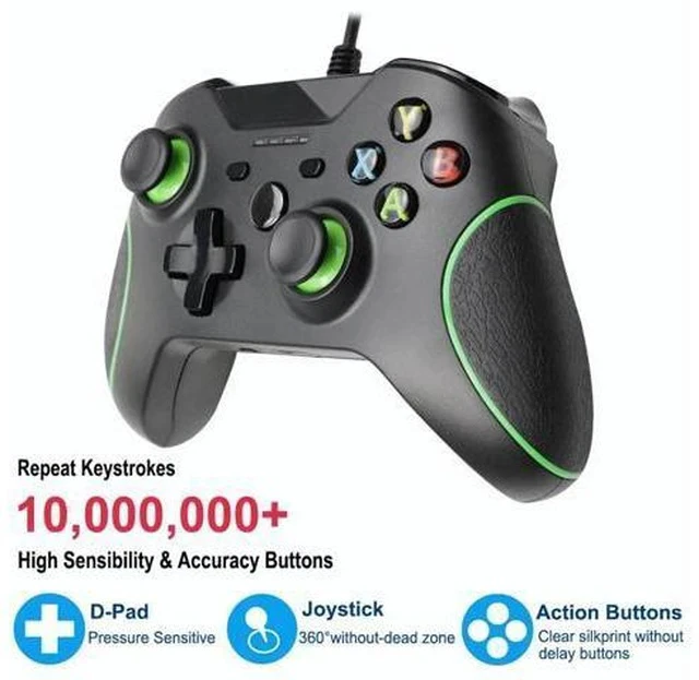 Alt view image 3 of 7 - For Xbox One Wired Controller For XBOX One S Controle Wired Joystick For PC For Xbox One X Game Controller Joypad