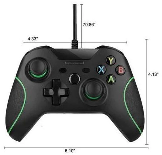 Alt view image 5 of 7 - For Xbox One Wired Controller For XBOX One S Controle Wired Joystick For PC For Xbox One X Game Controller Joypad