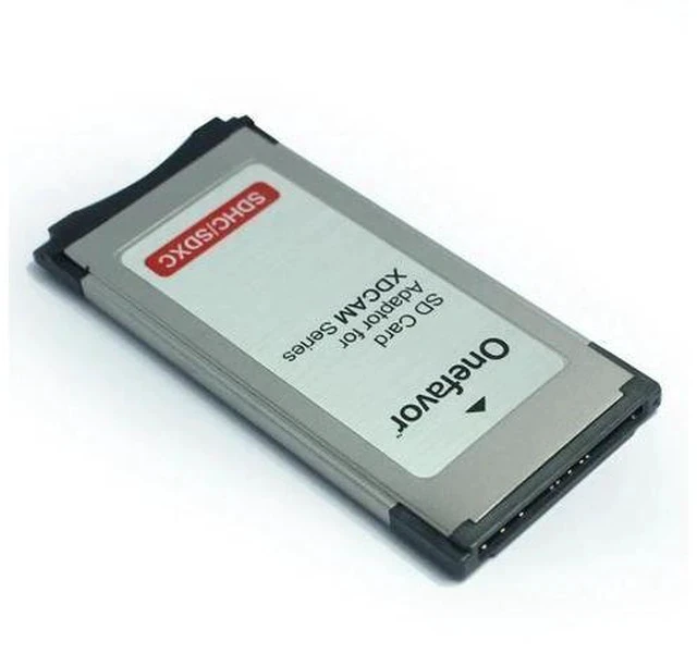 Alt view image 7 of 7 - Expresscard Card reader SD SDHC SDXC Card Adaptor for XDCAM Series SXS Card Adapter