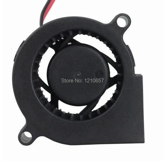 Alt view image 3 of 5 - 2Pcs/Lot 5020 Blower DC 5V 12V 24V Centrifugal Turbine Fan 50mm x 20mm 5cm 2Pin Cooling Cooler