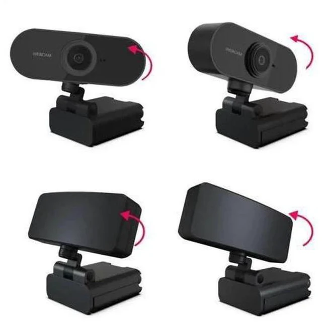 Alt view image 4 of 5 - 1080P HD Webcam Web Camera Autofocus Webcam Built-in Microphone High-end Video Call Camera Computer Webcam For PC Laptop