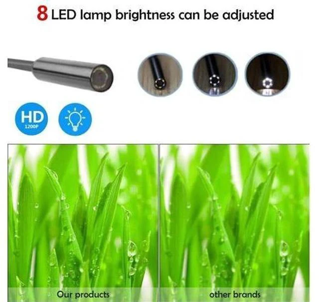 Alt view image 3 of 5 - 3-in-1 Endoscope Camera 2/3.5/5/10M 1200P HD Waterproof IP68 USB handheld Video Inspection Camera for Phone for Android