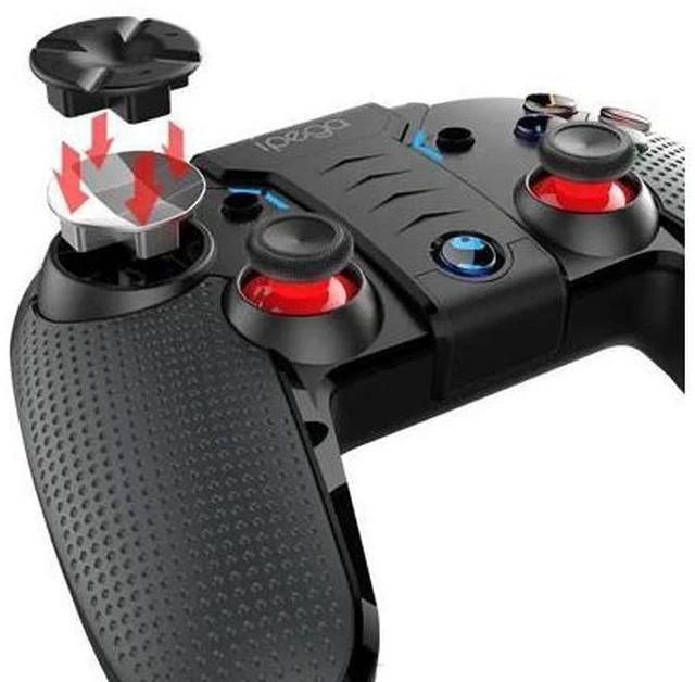 Alt view image 4 of 5 - PG 9099 Wireless Gamepad Android Phone for Ps3 Controller Bluetooth Joystick Gaming P3 Dual Motor Vibration Turbo Game Pad