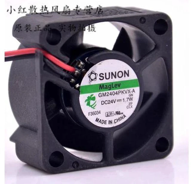 Alt view image 2 of 5 - For Sunon GM2404PKVX-A 24V 1.7W 4cm 4020 4*4*2CM 40*40*20MM cpu cooler heatsink axial Cooling Fan