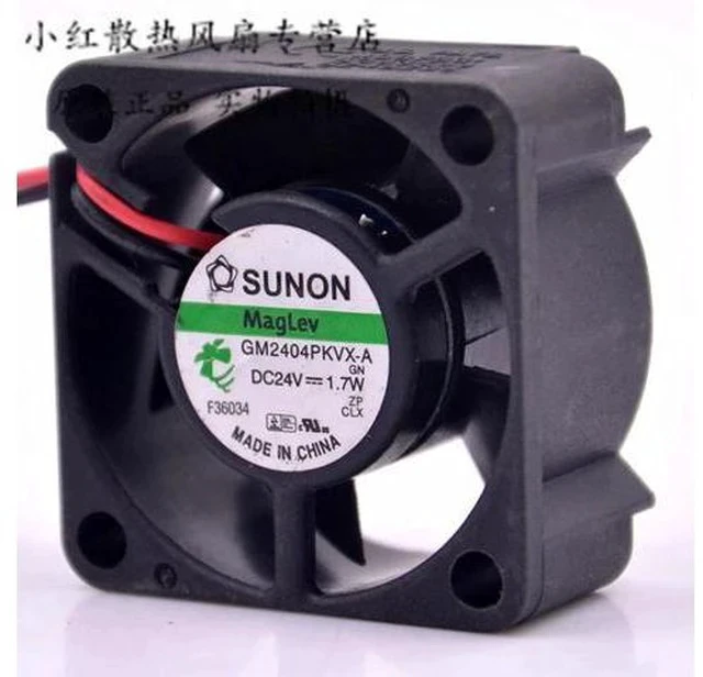 Alt view image 3 of 5 - For Sunon GM2404PKVX-A 24V 1.7W 4cm 4020 4*4*2CM 40*40*20MM cpu cooler heatsink axial Cooling Fan