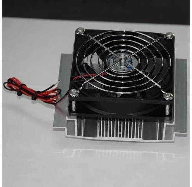 Alt view image 2 of 7 - 50W Diy Thermoelectric Cooler Cooling System Semiconductor Refrigeration System Kit Heatsink Peltier Cooler For 15L Water