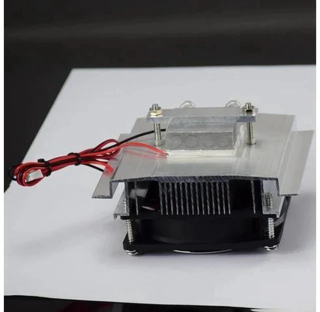 Alt view image 4 of 7 - 50W Diy Thermoelectric Cooler Cooling System Semiconductor Refrigeration System Kit Heatsink Peltier Cooler For 15L Water