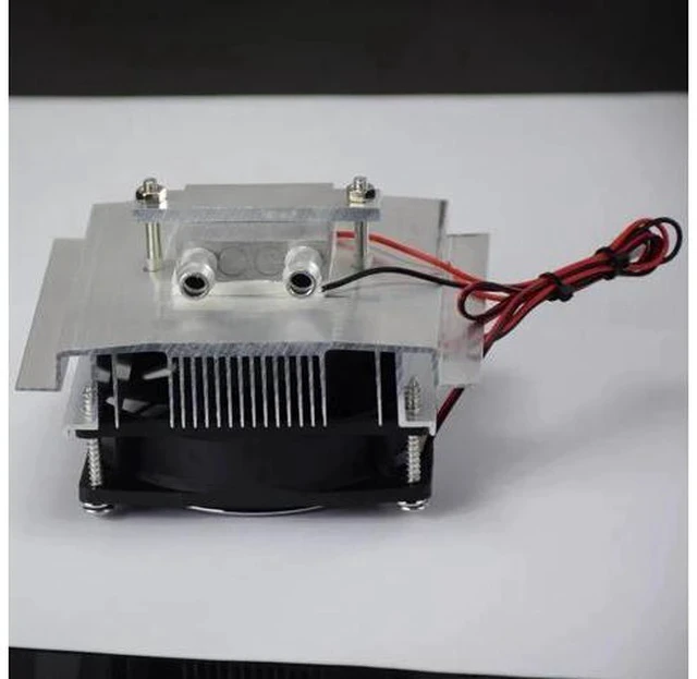 Alt view image 5 of 7 - 50W Diy Thermoelectric Cooler Cooling System Semiconductor Refrigeration System Kit Heatsink Peltier Cooler For 15L Water
