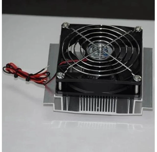 Alt view image 7 of 7 - 50W Diy Thermoelectric Cooler Cooling System Semiconductor Refrigeration System Kit Heatsink Peltier Cooler For 15L Water