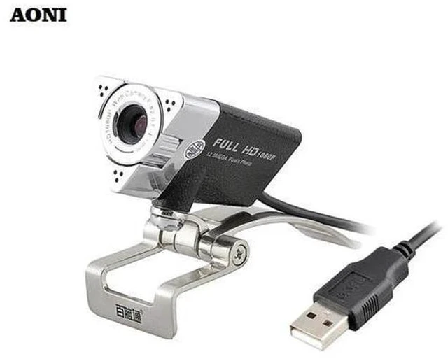 Main image of HD Webcam,webcam 1920 x 1080p with Built-in HD Microphone,usb camera,Desktop or Laptop Smart TV Webcam,usb camara web cam