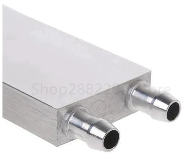 Alt view image 4 of 4 - Aluminum Water Cooling Cooler Block Heat Sink System 40/80/120/160/180/200/240mm Blocks Radiator For PC Laptop CPU