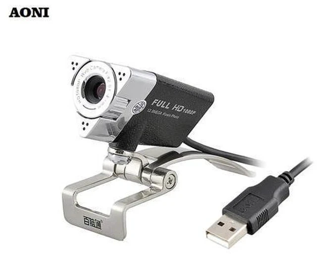 Alt view image 6 of 7 - HD Webcam,webcam 1920 x 1080p with Built-in HD Microphone,usb camera,Desktop or Laptop Smart TV Webcam,usb camara web cam