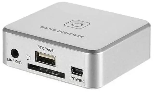 Alt view image 2 of 5 - Audio Capture Recorder Music Digitizer 3.5mm RCA IN Ports Save into SD Card USB Disk MP3 File with Remote Controller