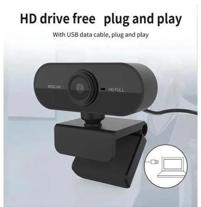 Alt view image 4 of 7 - 720P HDWeb Camera With Built-in HD Microphone Web Cam 360 Degrees Widescreen Video Usb Camera For Computer PC Laptop
