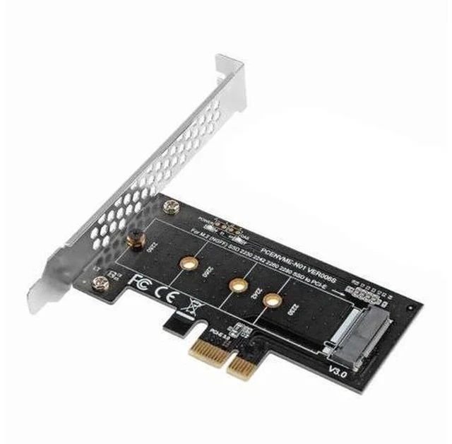 Main image of SSD M.2 NGFF TO PCIE X1 adapter Support PCI Express 3.0 x4 2230-2280 Size m.2 M Key interface card