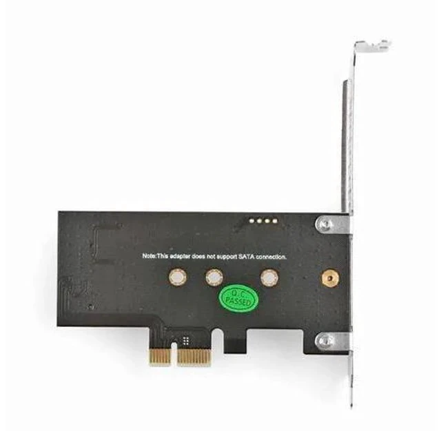 Alt view image 3 of 5 - SSD M.2 NGFF TO PCIE X1 adapter Support PCI Express 3.0 x4 2230-2280 Size m.2 M Key interface card