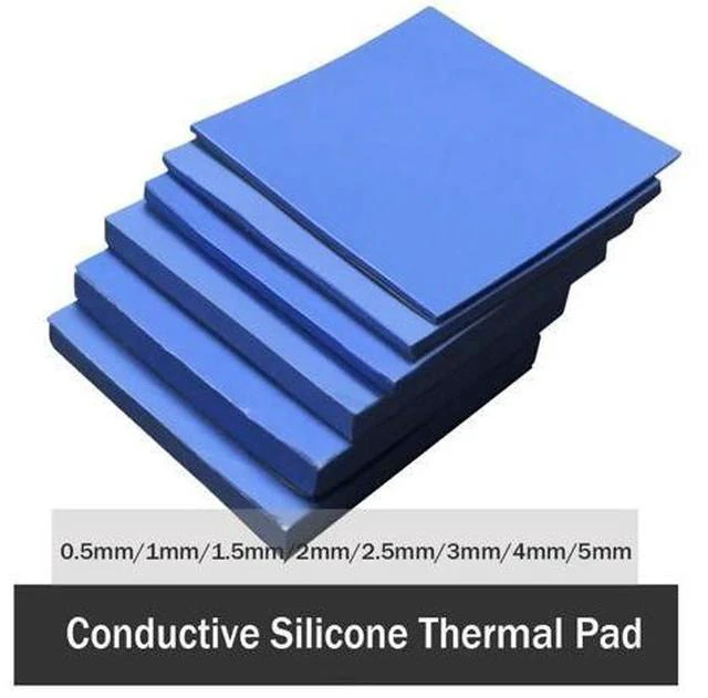 Main image of 3Pcs 100x100mm Thermal Pad 0.5mm 1mm 1.5mm 2mm 3mm 4mm 5mm CPU Heatsink Pad Cooling Conductive Silicone Pad Thermal Pad
