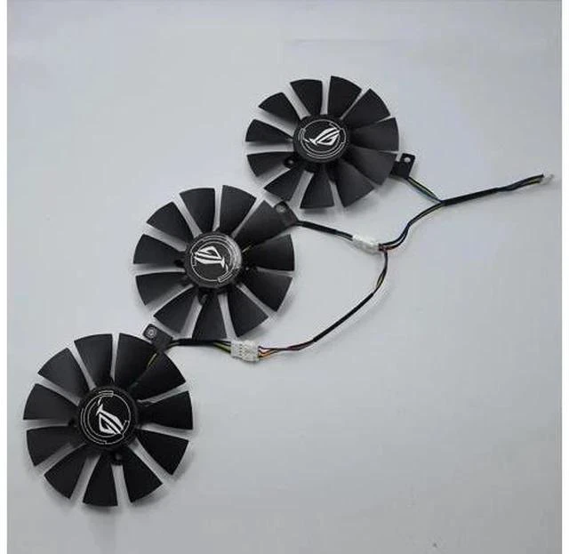Main image of For Strix GTX 1060 OC 1070 1080 GTX 1080Ti RX 480 T129215SU 87MM Graphics Card Cooler Fan