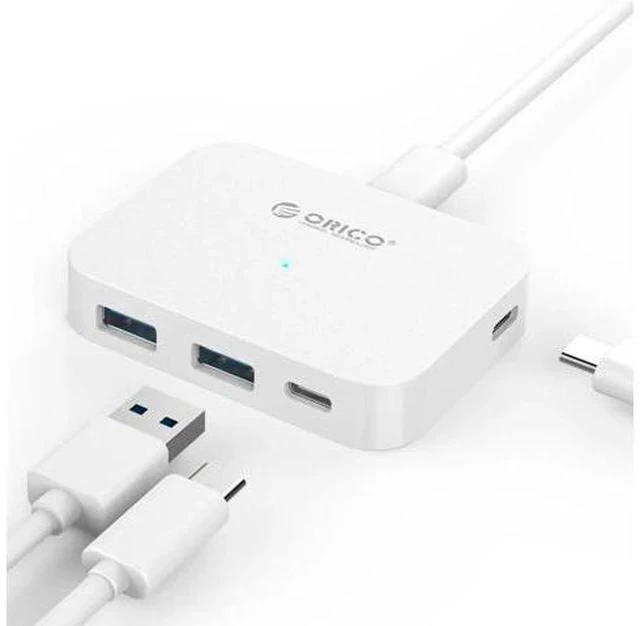 Alt view image 4 of 7 - High Speed USB Type-C HUB USB3.1 5Gbps USB Splitter Adapter OTG Adapter for PC Laptop Notebook Desktop Accessories