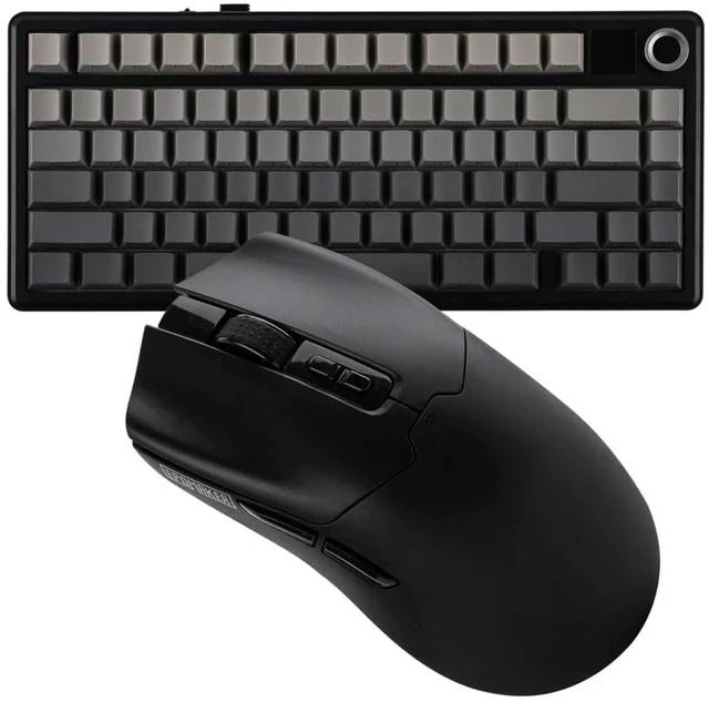 Main image of X Aula F75 MAX Wireless Mechanical Keyboard with TFT Screen and Knob+Click Gaming Mouse Wireless 2.4Ghz/Bluetooth/Type-C