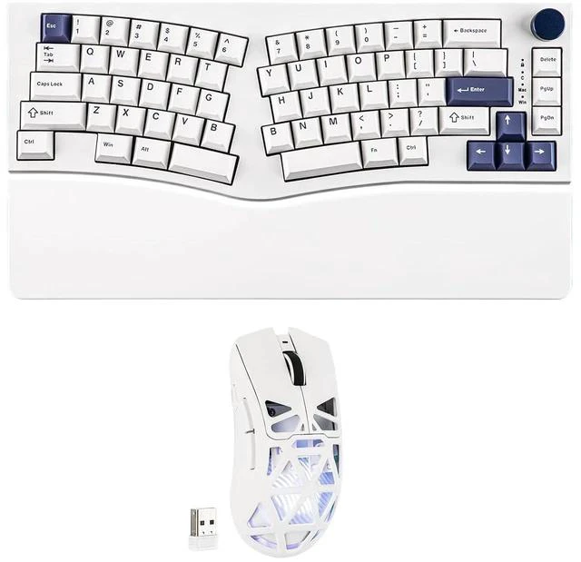 Main image of Feker Alice80 68 Keys Ergonomic Mechanical Keyboard with Aula SC620 Gaming Mouse
