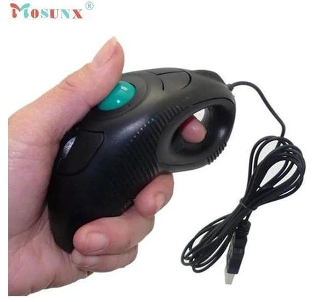 Main image of Computer Peripherals 2.4GHz Wired USB Handheld Mouse Finger Using Optical Track Ball Mouse 1000DPI Gaming Mouse Jun24